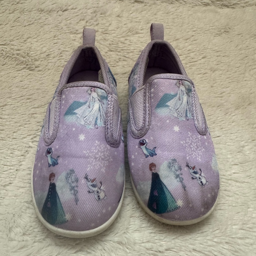Disney Kids Purple Slip-On Shoes